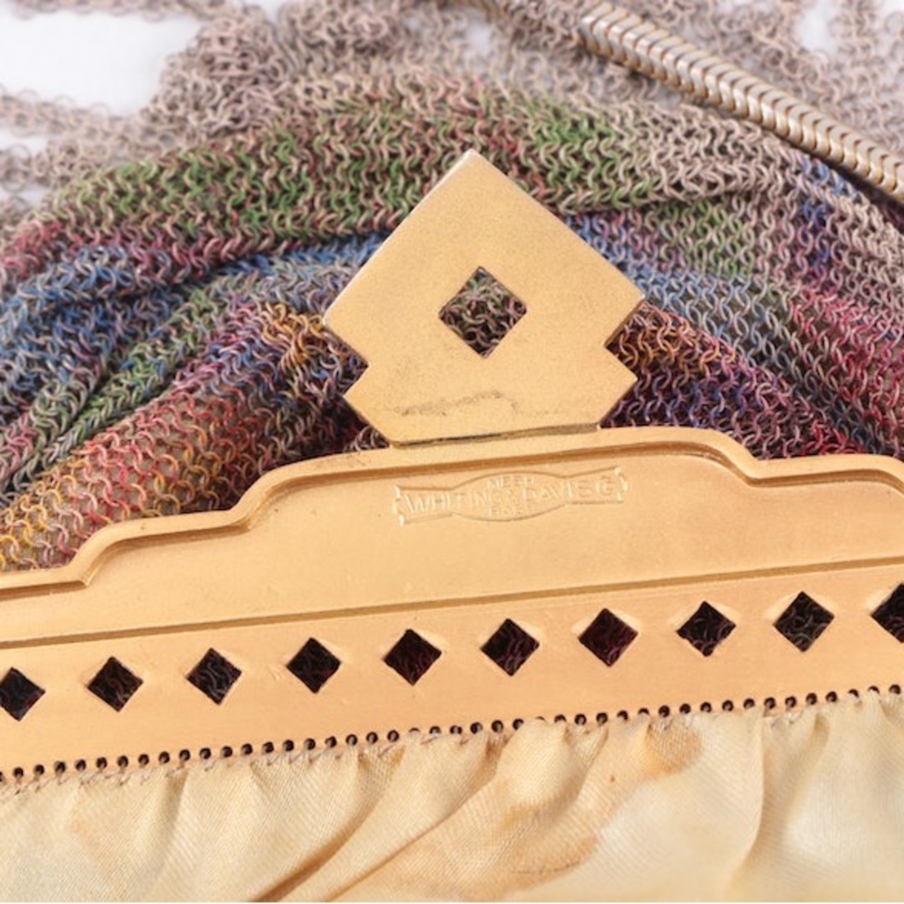 Art Deco Whiting And Davis Mesh Handbag - image 5